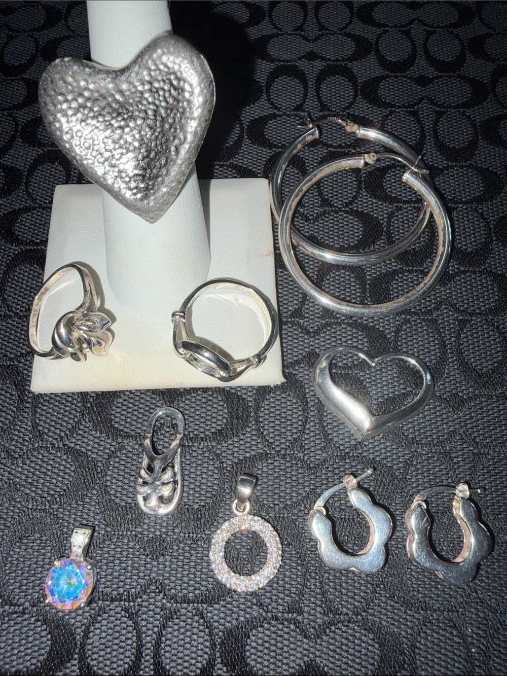 Sterling Silver 925 rings pendents earrings